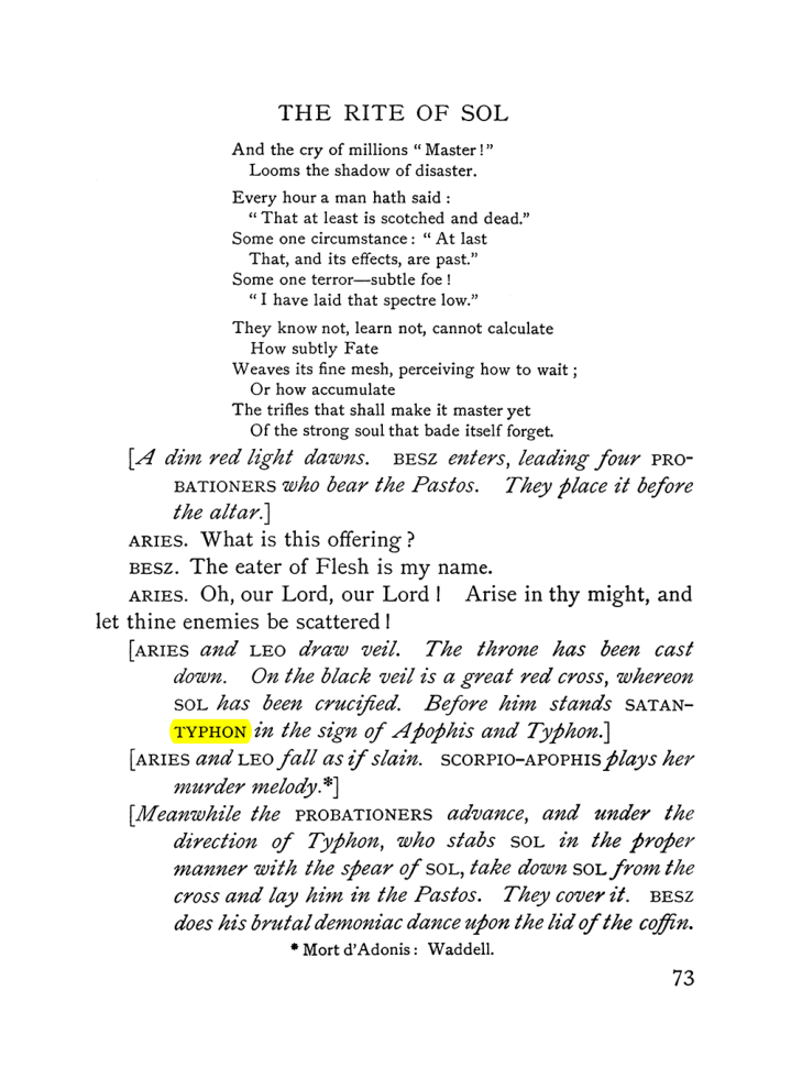 Original scan of The Equinox (Volume I, Number VI), PDF page 251