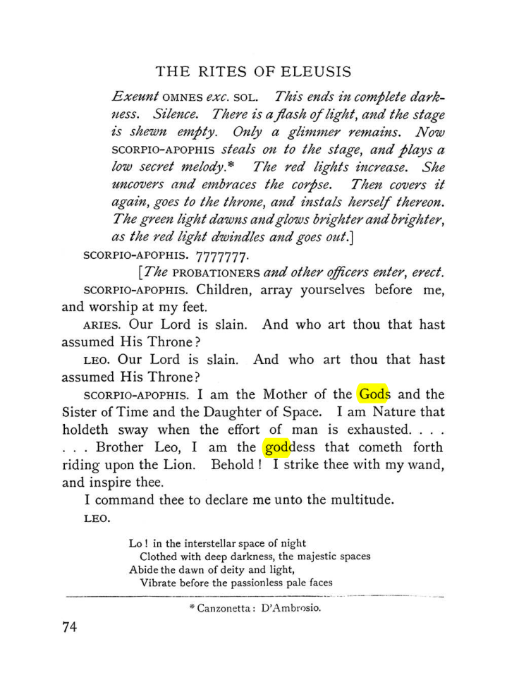 Original scan of The Equinox (Volume I, Number VI), PDF page 252