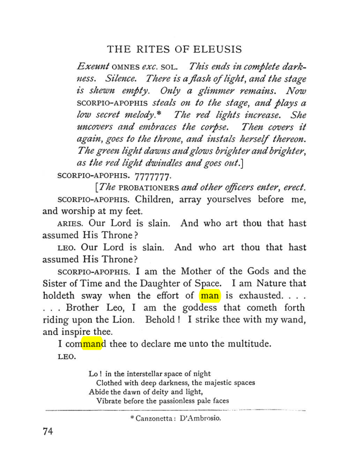 Original scan of The Equinox (Volume I, Number VI), PDF page 252
