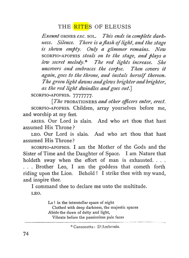 Original scan of The Equinox (Volume I, Number VI), PDF page 252
