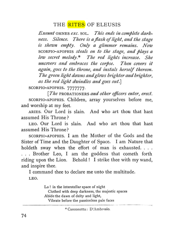 Original scan of The Equinox (Volume I, Number VI), PDF page 252