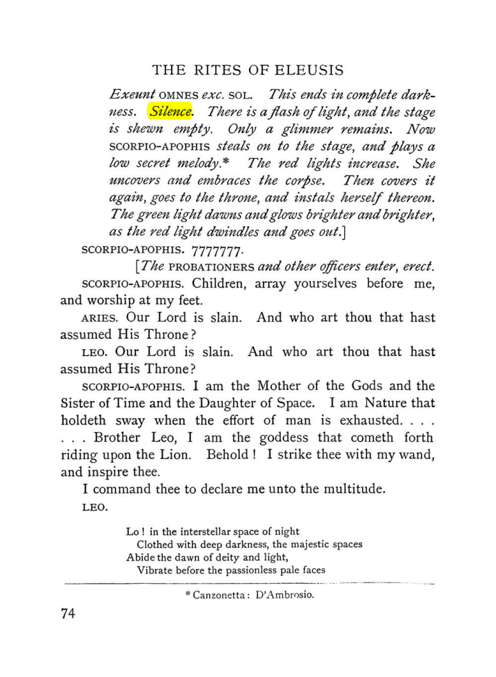 Original scan of The Equinox (Volume I, Number VI), PDF page 252