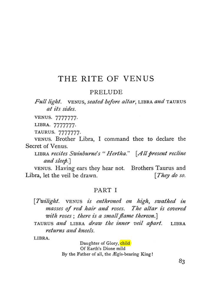 Original scan of The Equinox (Volume I, Number VI), PDF page 261