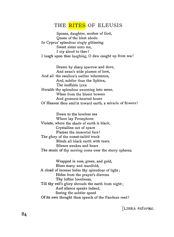 Original scan of The Equinox (Volume I, Number VI), PDF page 262