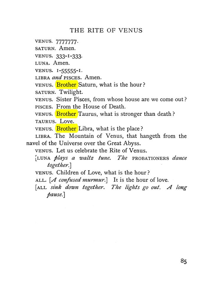 Original scan of The Equinox (Volume I, Number VI), PDF page 263