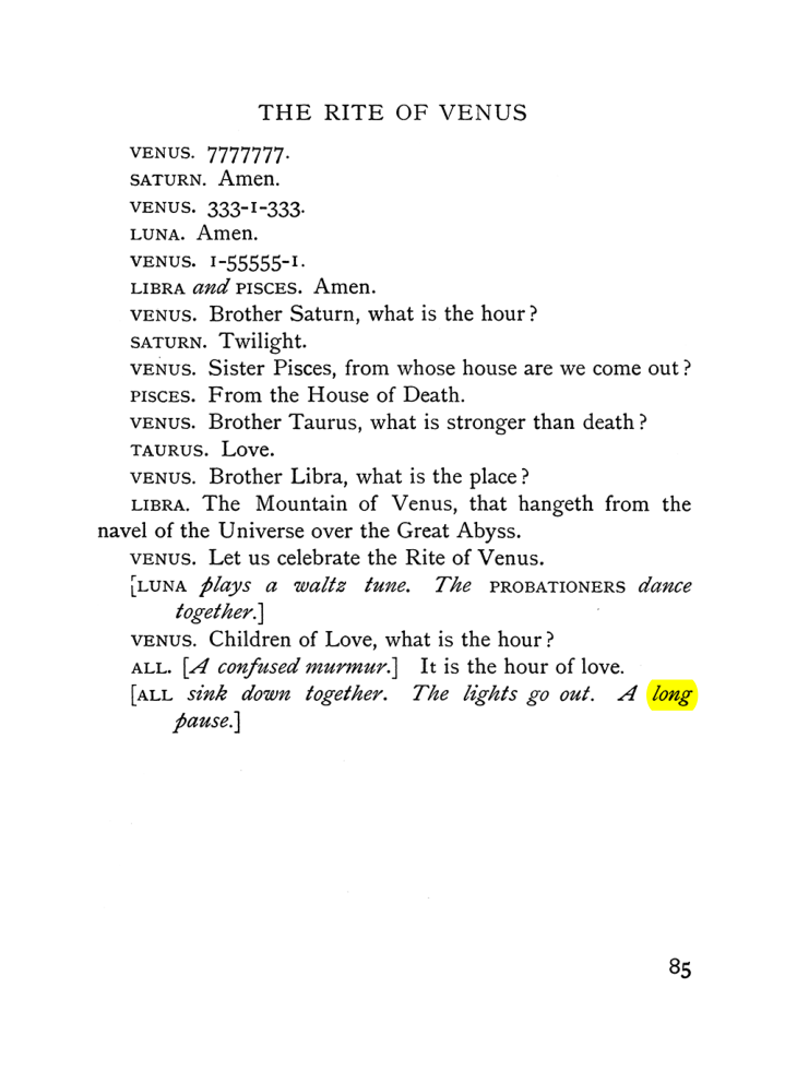 Original scan of The Equinox (Volume I, Number VI), PDF page 263