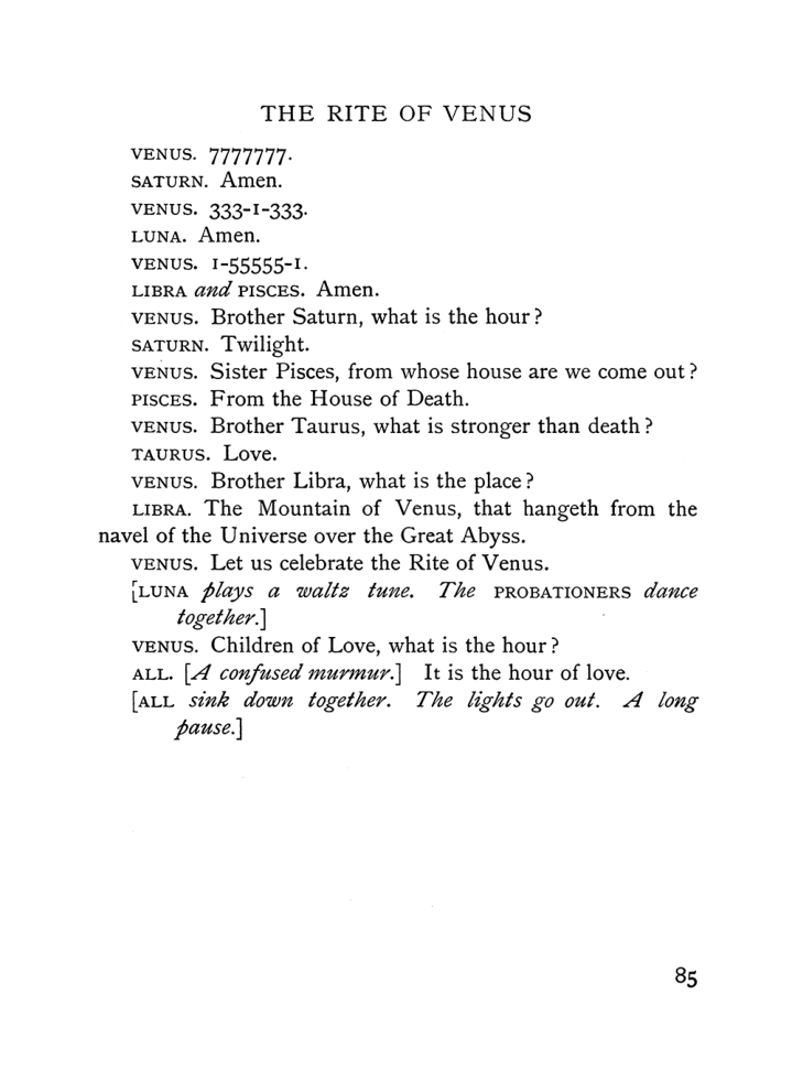 Original scan of The Equinox (Volume I, Number VI), PDF page 263