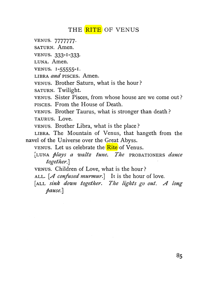 Original scan of The Equinox (Volume I, Number VI), PDF page 263