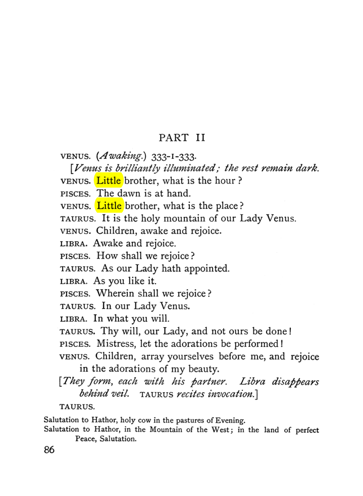 Original scan of The Equinox (Volume I, Number VI), PDF page 264