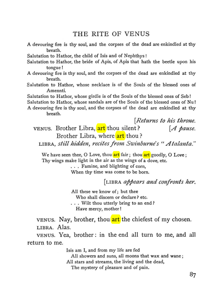 Original scan of The Equinox (Volume I, Number VI), PDF page 265