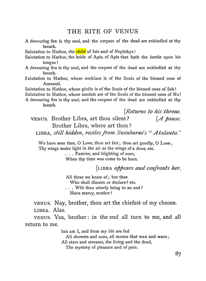 Original scan of The Equinox (Volume I, Number VI), PDF page 265