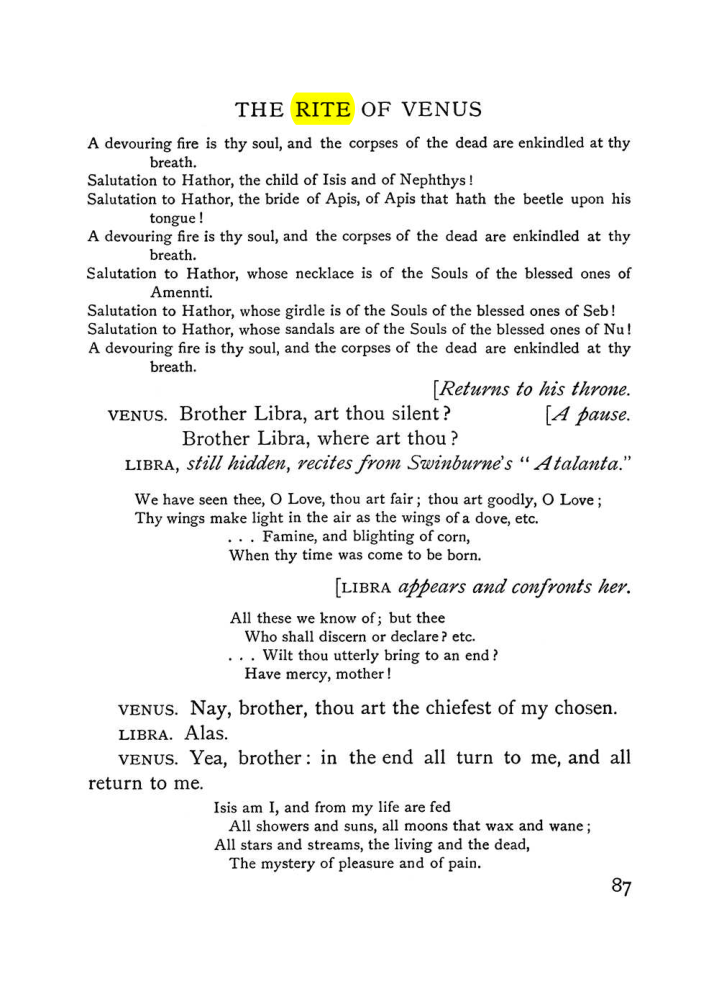 Original scan of The Equinox (Volume I, Number VI), PDF page 265