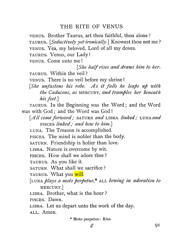 Original scan of The Equinox (Volume I, Number VI), PDF page 269
