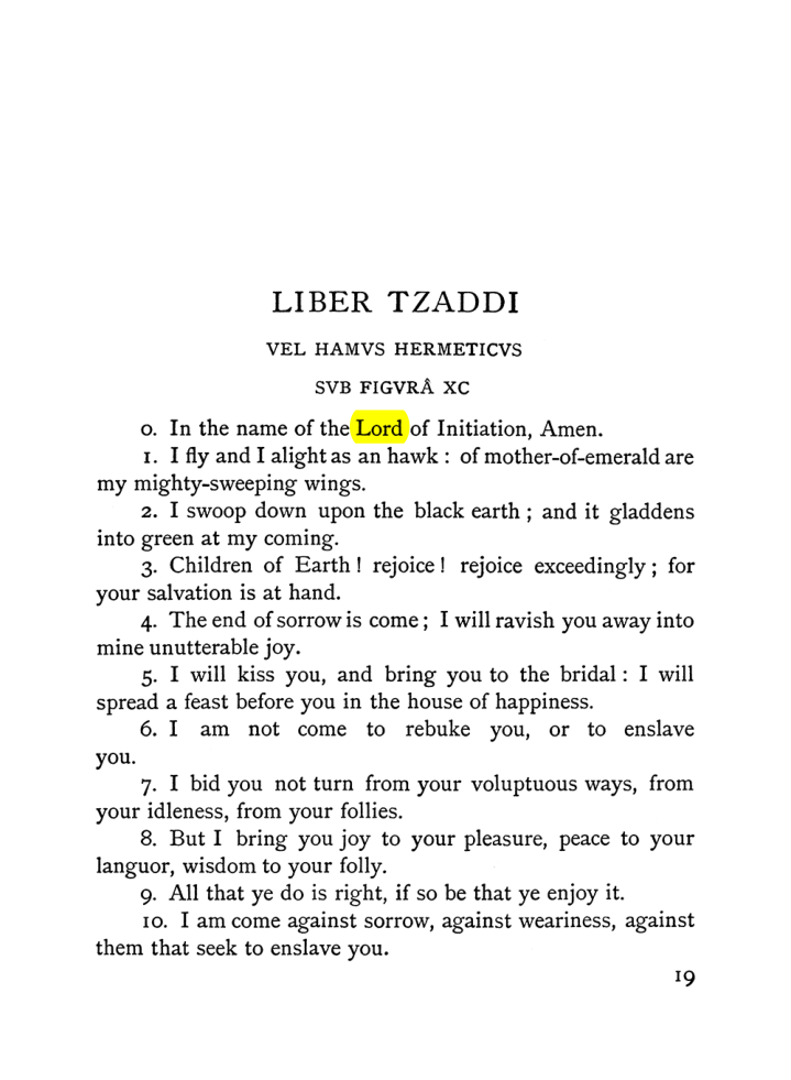 Original scan of The Equinox (Volume I, Number VI), PDF page 27