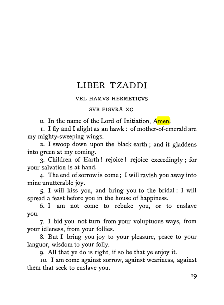 Original scan of The Equinox (Volume I, Number VI), PDF page 27