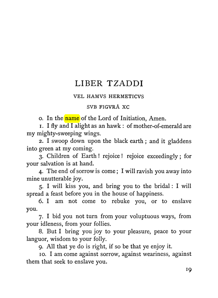 Original scan of The Equinox (Volume I, Number VI), PDF page 27