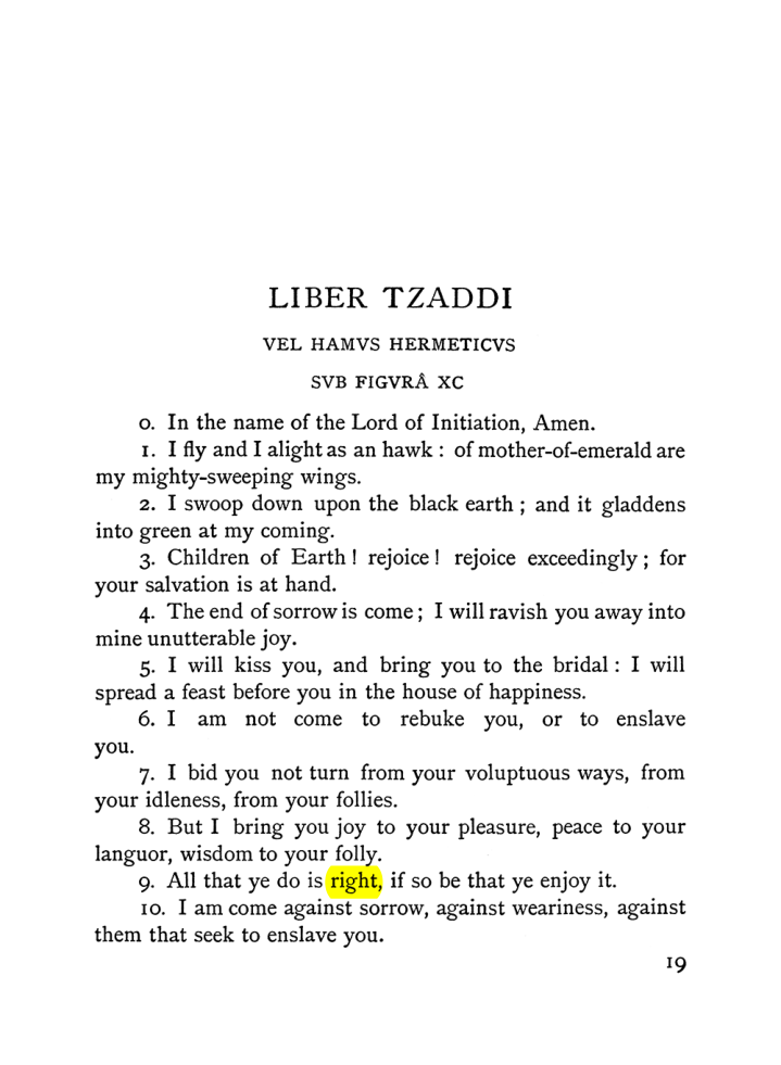 Original scan of The Equinox (Volume I, Number VI), PDF page 27
