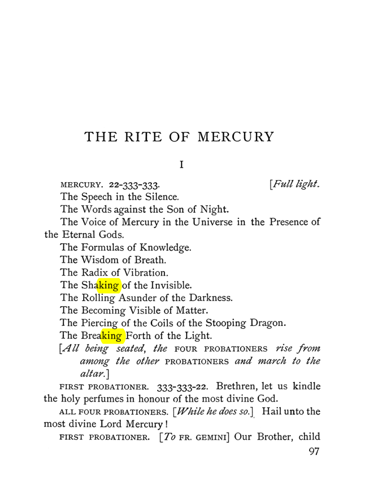 Original scan of The Equinox (Volume I, Number VI), PDF page 275