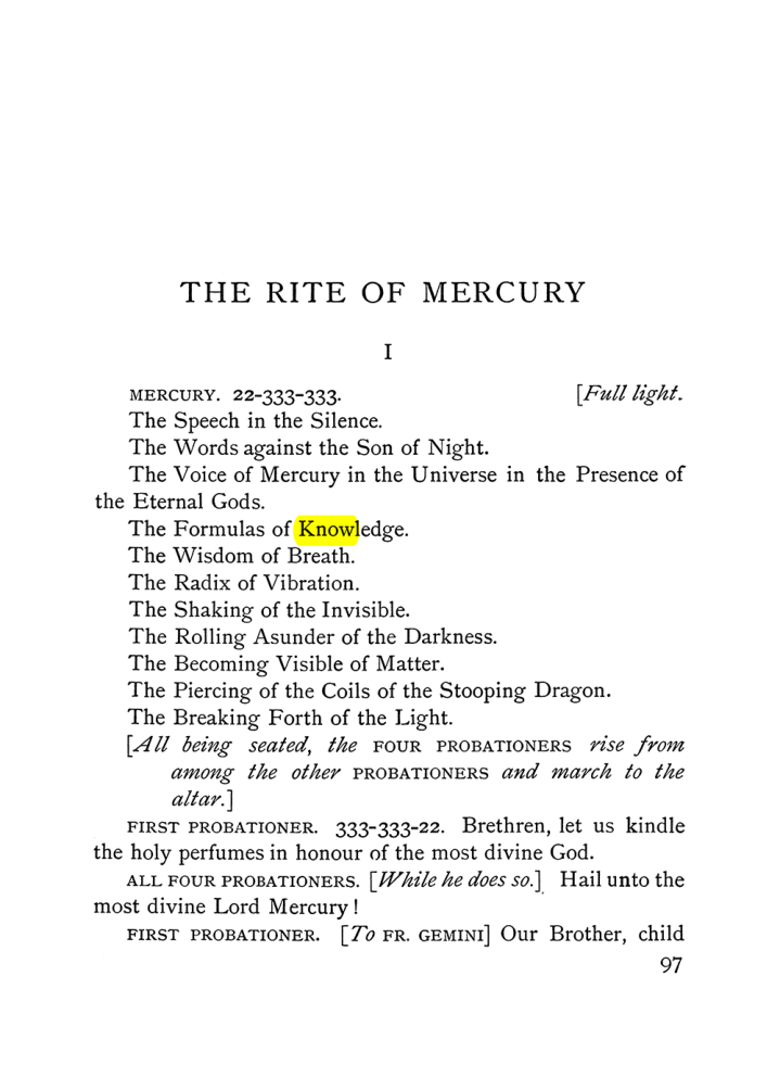 Original scan of The Equinox (Volume I, Number VI), PDF page 275