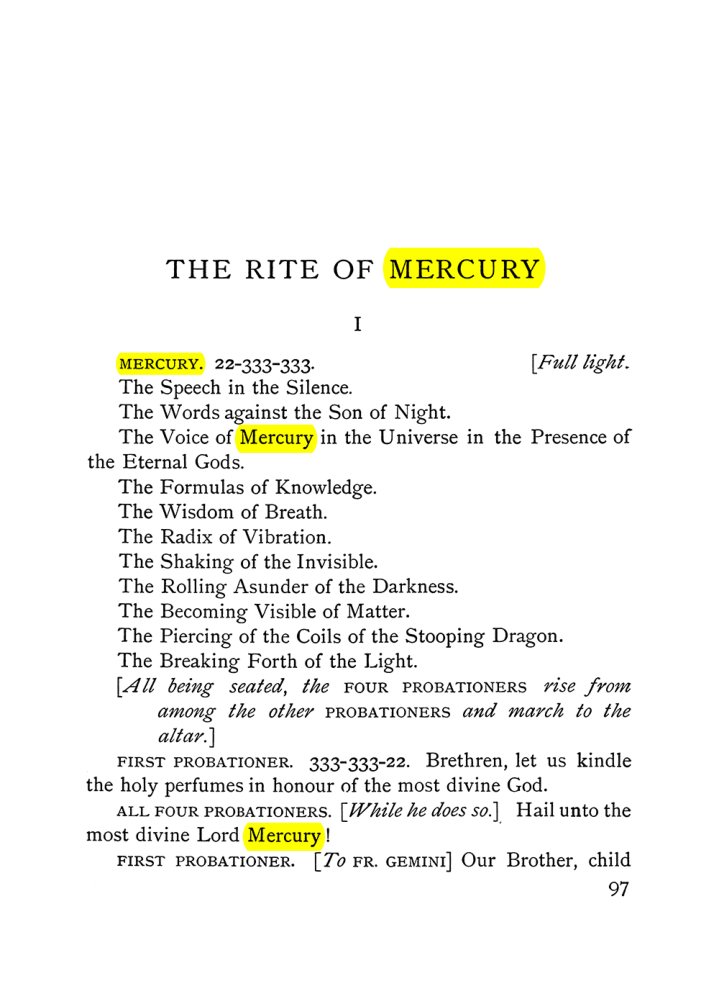 Original scan of The Equinox (Volume I, Number VI), PDF page 275