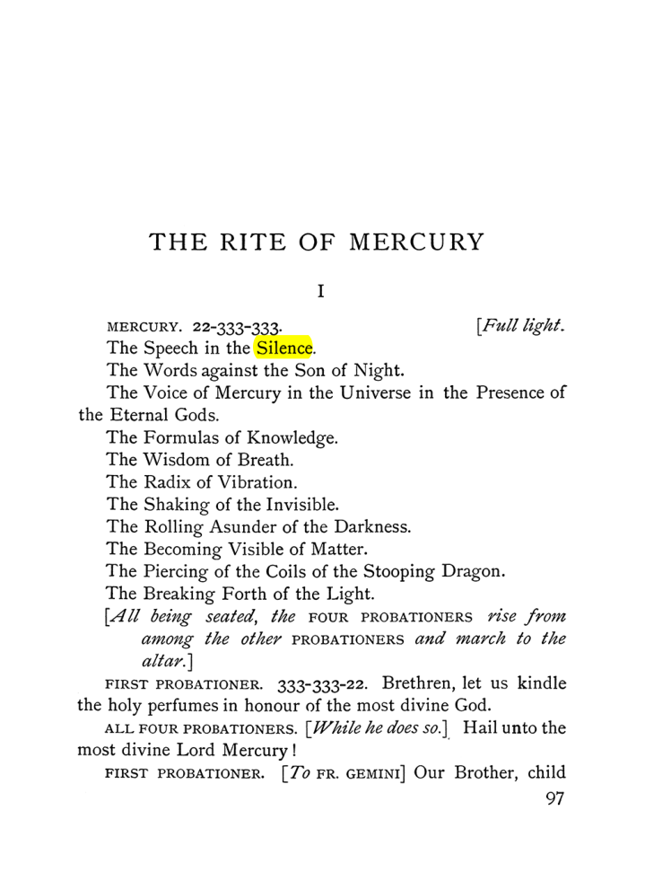 Original scan of The Equinox (Volume I, Number VI), PDF page 275