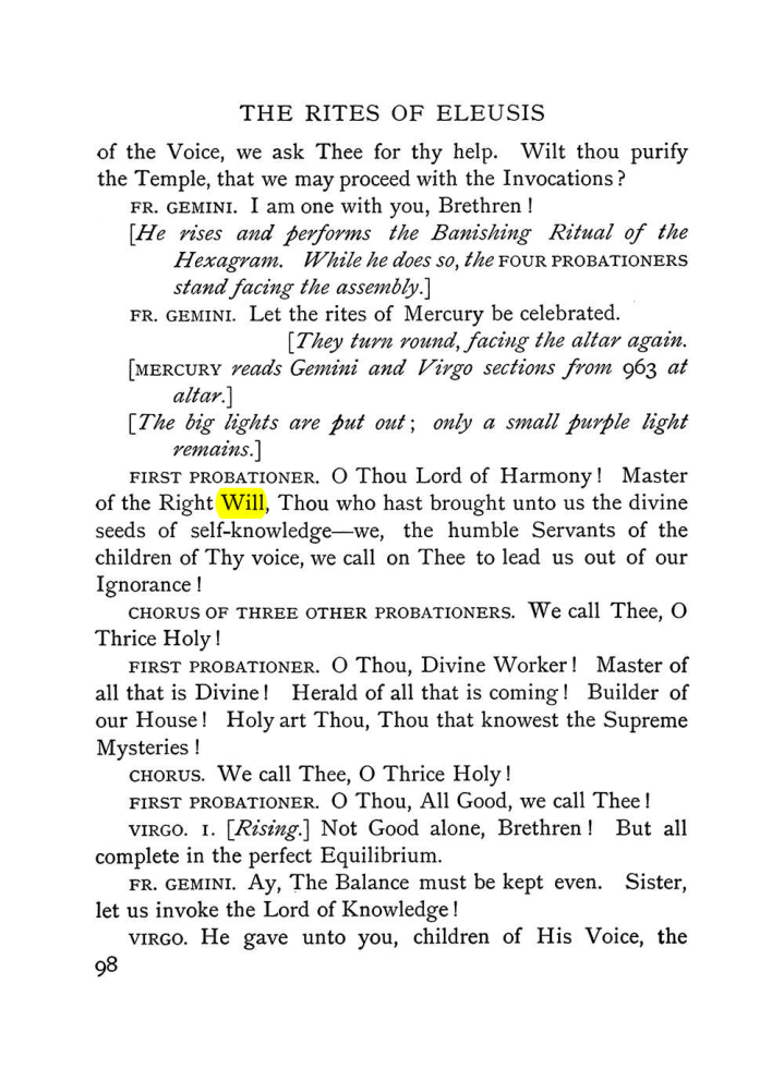 Original scan of The Equinox (Volume I, Number VI), PDF page 276