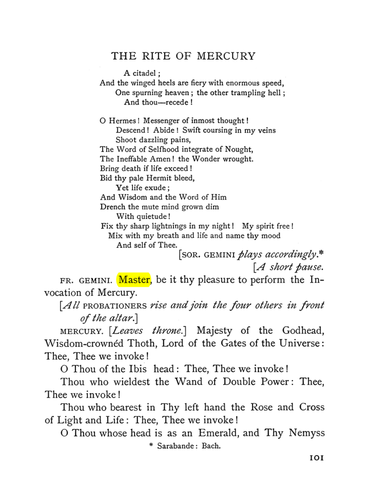 Original scan of The Equinox (Volume I, Number VI), PDF page 279