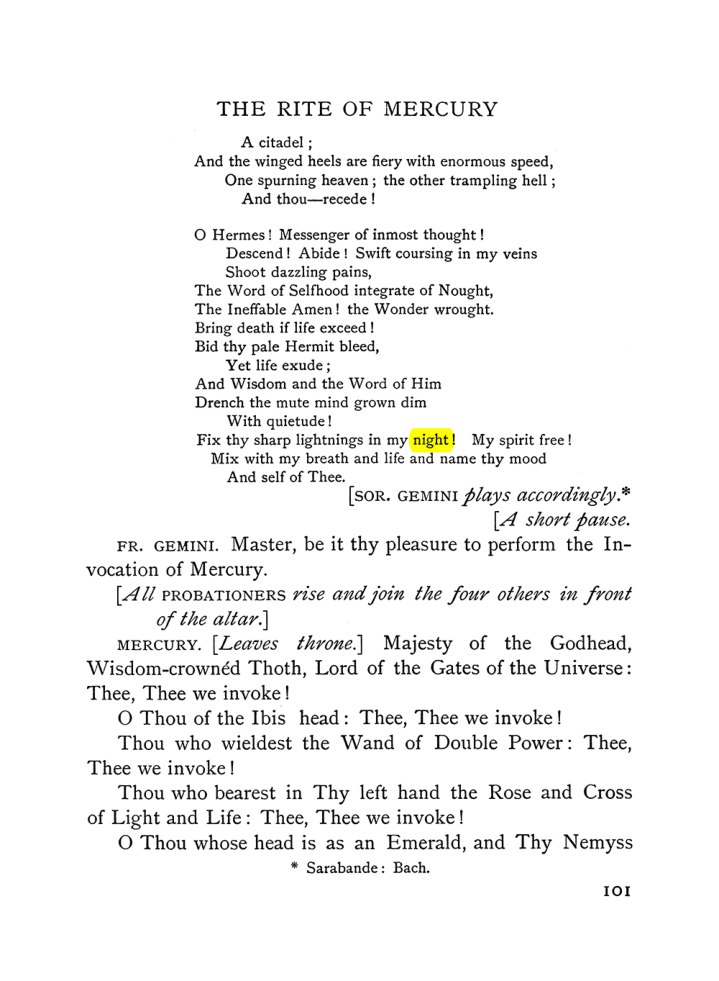 Original scan of The Equinox (Volume I, Number VI), PDF page 279