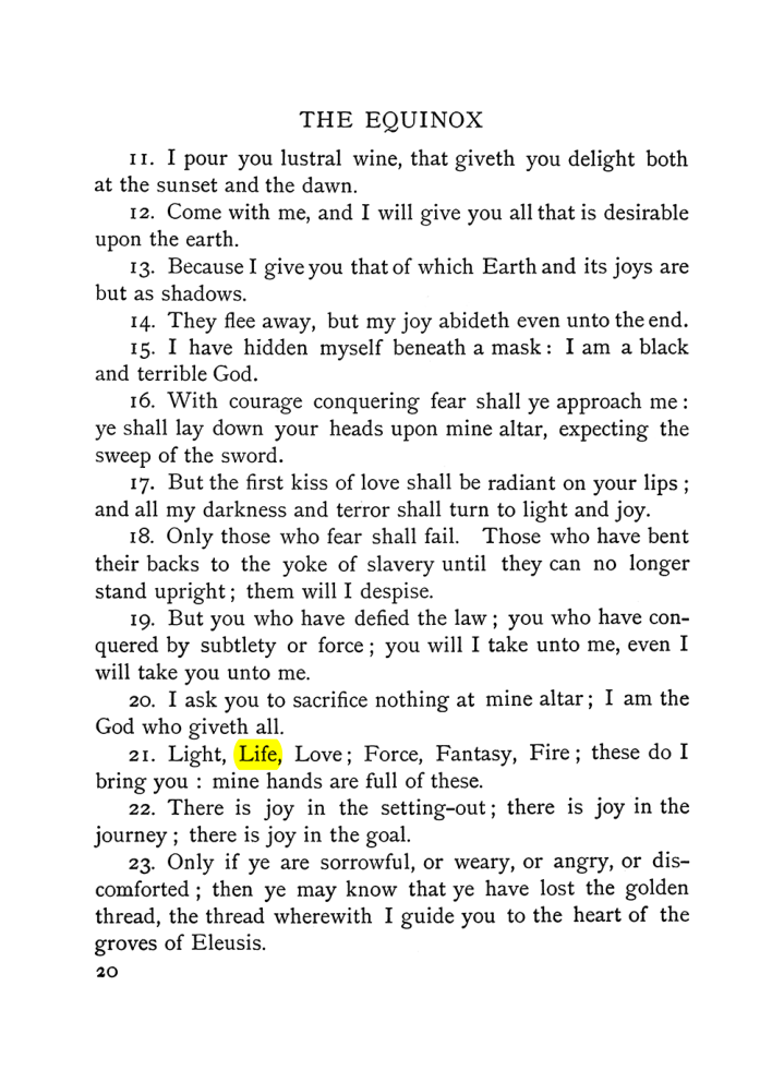 Original scan of The Equinox (Volume I, Number VI), PDF page 28