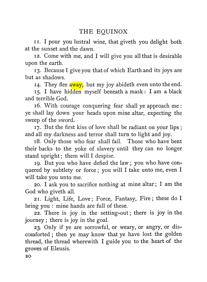Original scan of The Equinox (Volume I, Number VI), PDF page 28