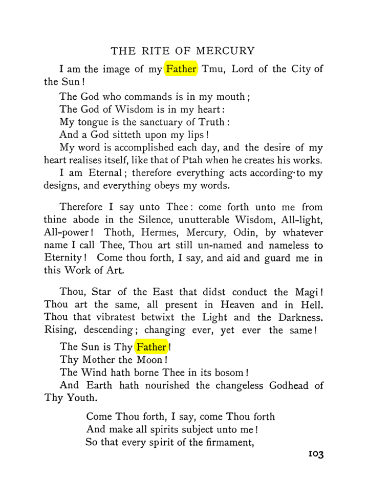 Original scan of The Equinox (Volume I, Number VI), PDF page 281