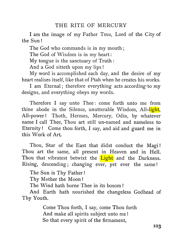 Original scan of The Equinox (Volume I, Number VI), PDF page 281