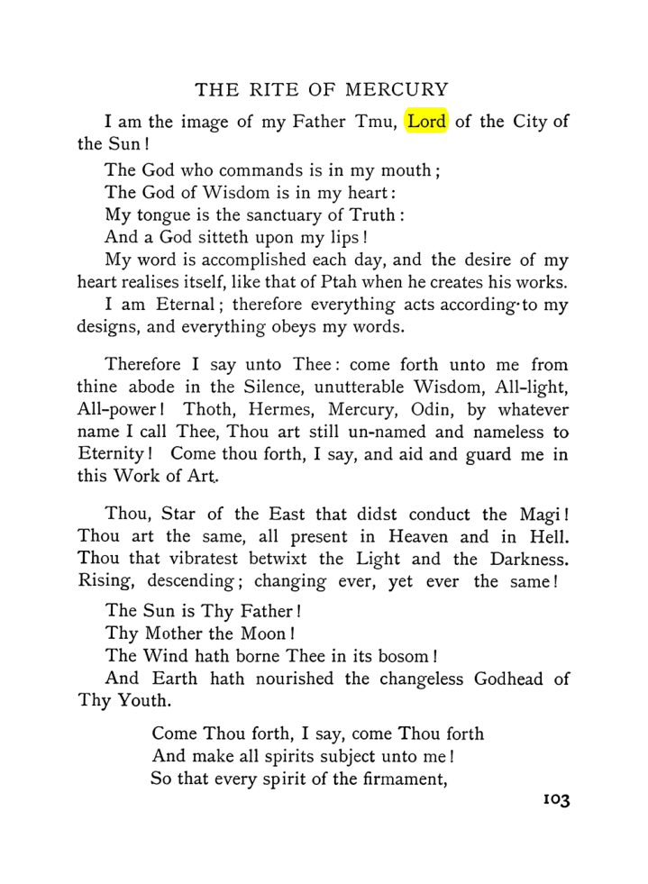 Original scan of The Equinox (Volume I, Number VI), PDF page 281