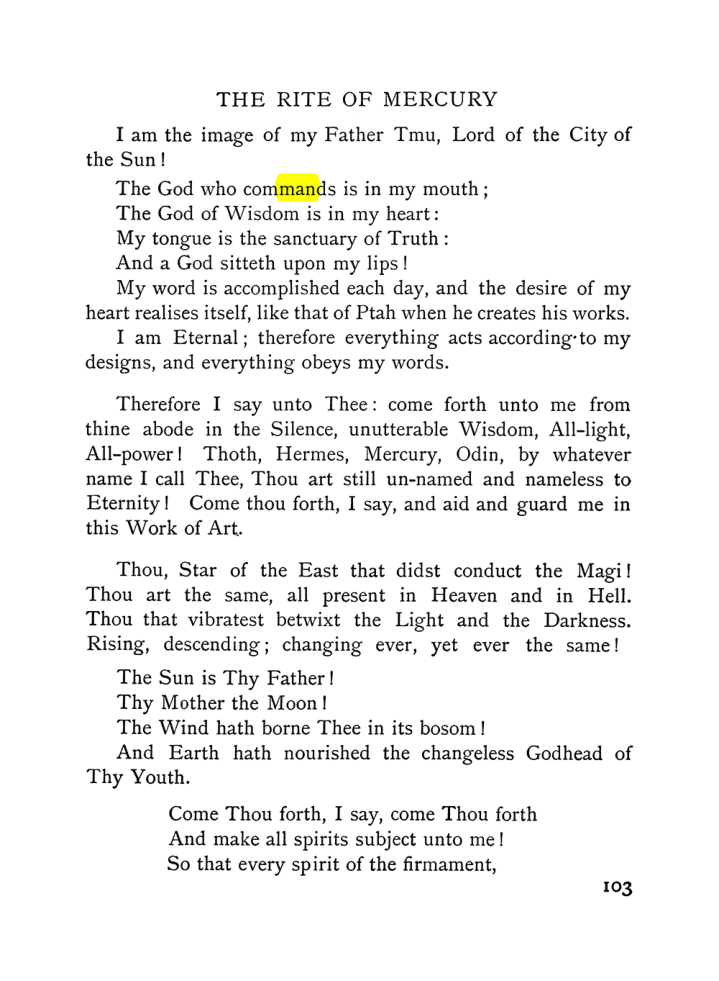 Original scan of The Equinox (Volume I, Number VI), PDF page 281