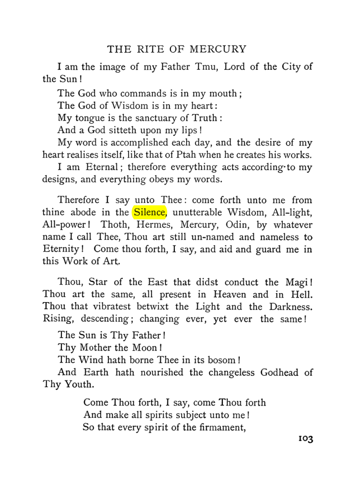 Original scan of The Equinox (Volume I, Number VI), PDF page 281
