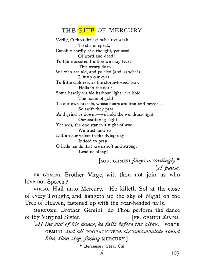 Original scan of The Equinox (Volume I, Number VI), PDF page 285