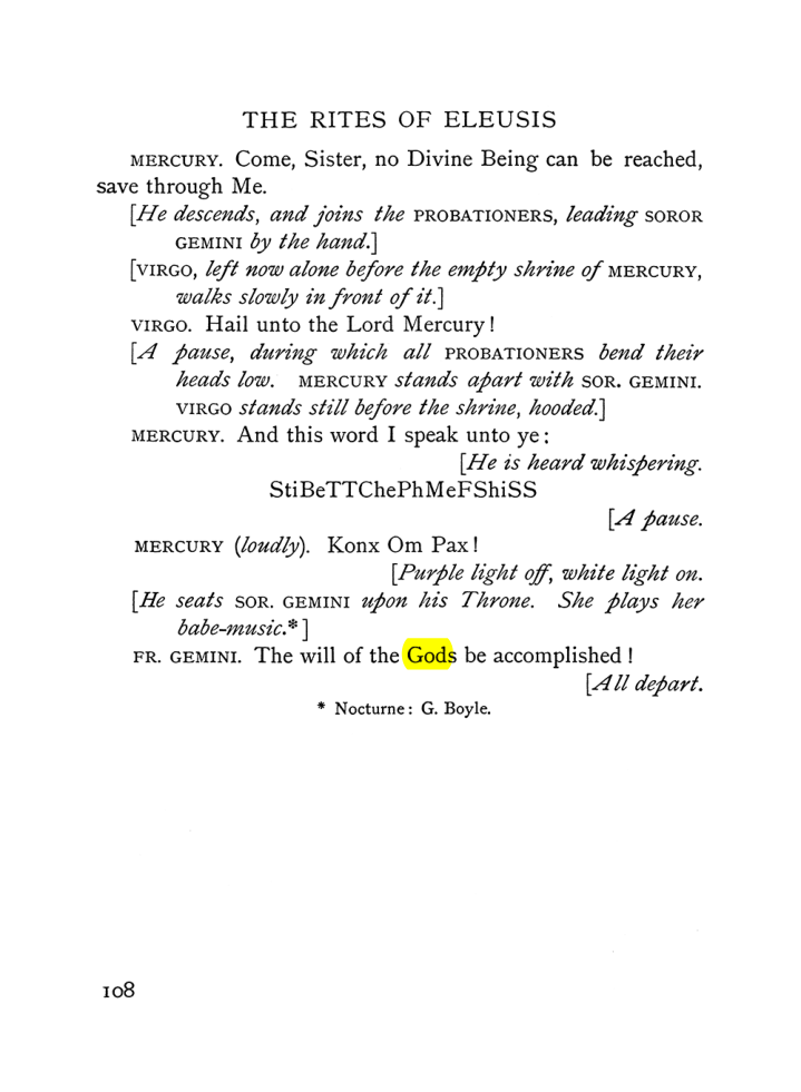 Original scan of The Equinox (Volume I, Number VI), PDF page 286