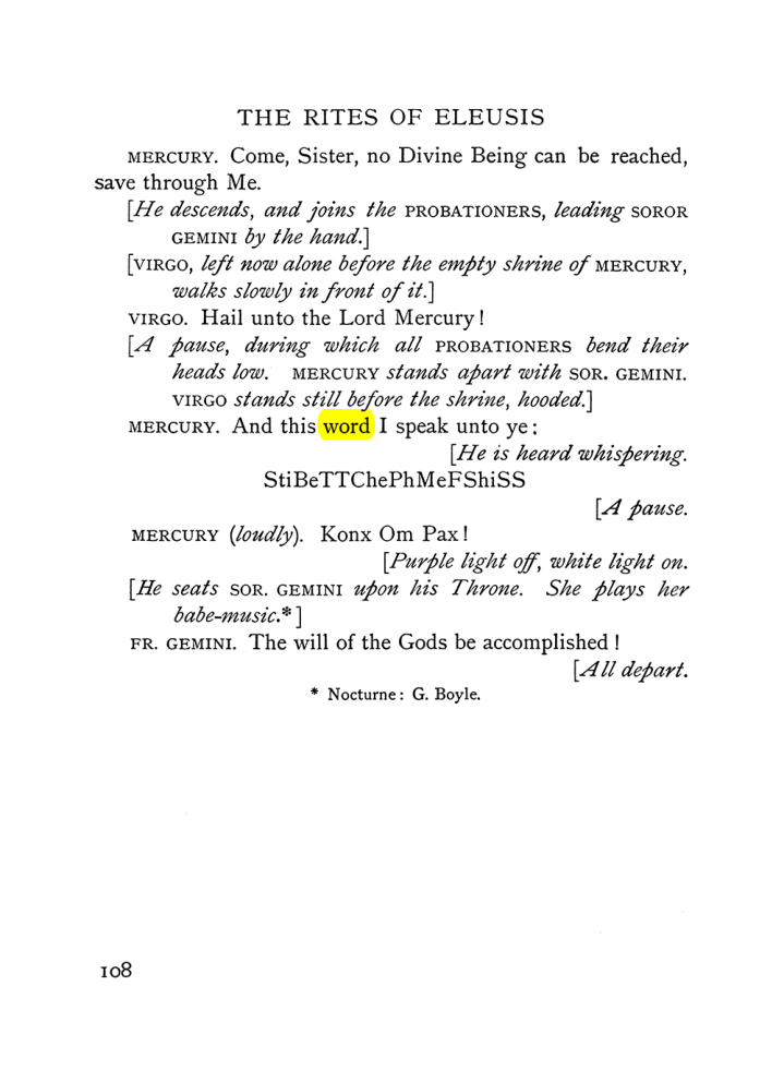 Original scan of The Equinox (Volume I, Number VI), PDF page 286