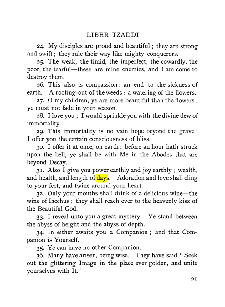 Original scan of The Equinox (Volume I, Number VI), PDF page 29