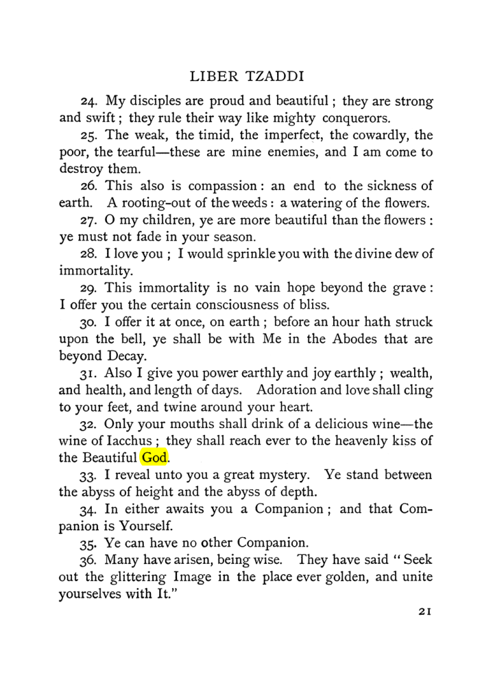 Original scan of The Equinox (Volume I, Number VI), PDF page 29