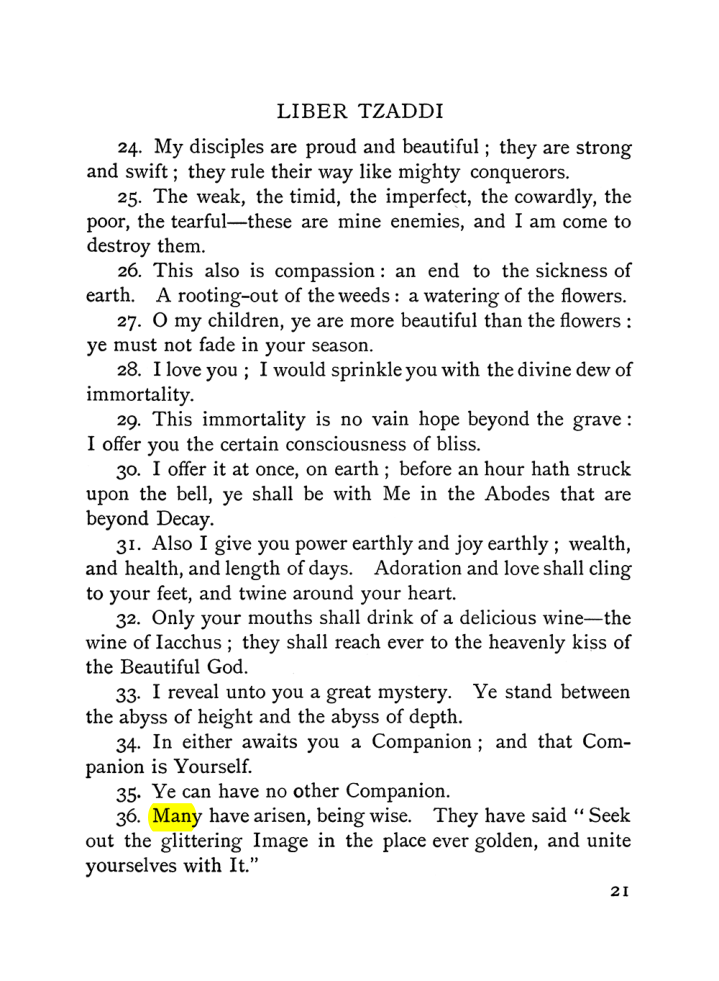 Original scan of The Equinox (Volume I, Number VI), PDF page 29