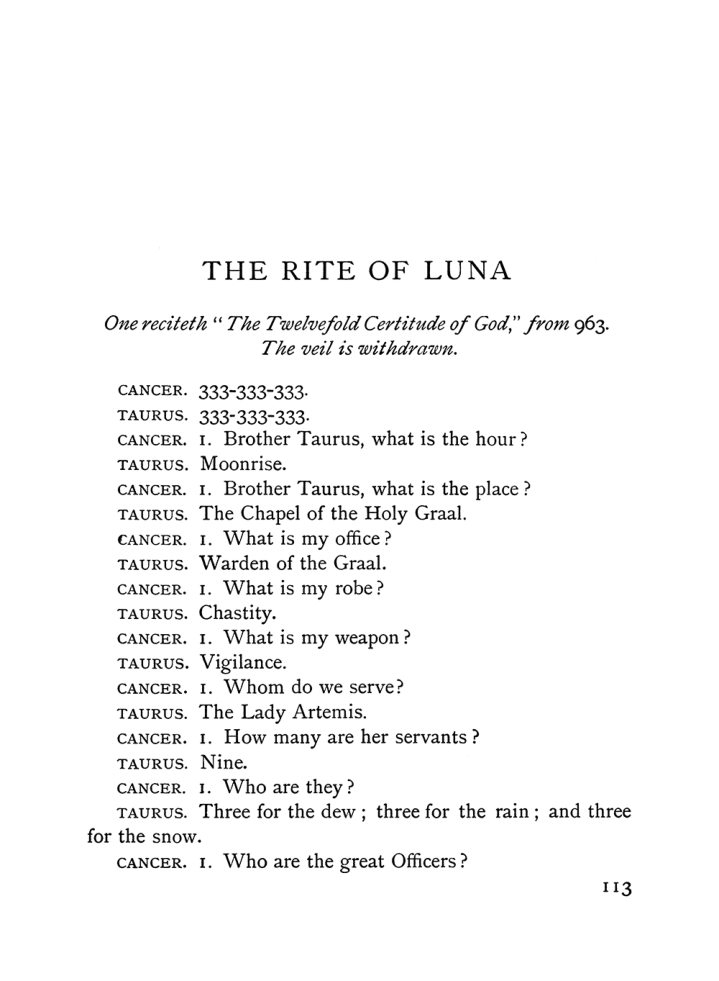 Original scan of The Equinox (Volume I, Number VI), PDF page 291