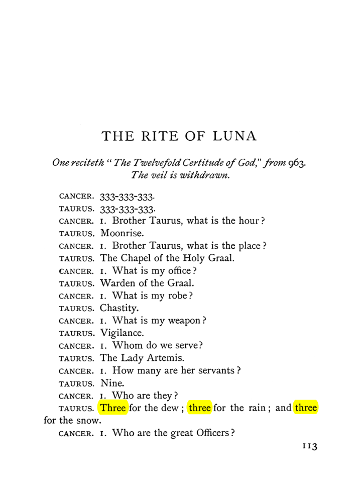 Original scan of The Equinox (Volume I, Number VI), PDF page 291