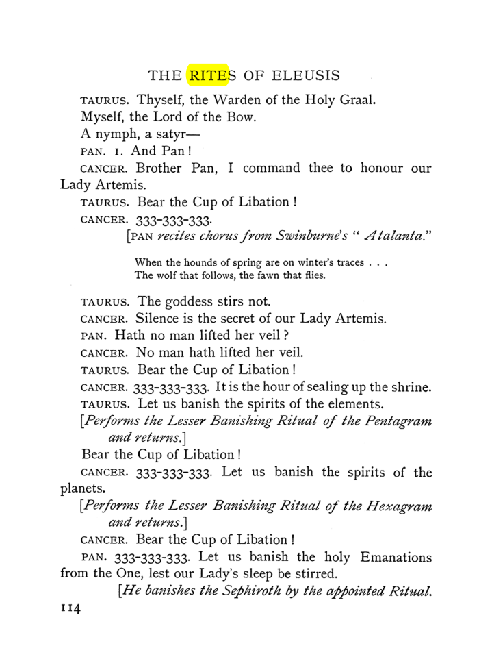 Original scan of The Equinox (Volume I, Number VI), PDF page 292
