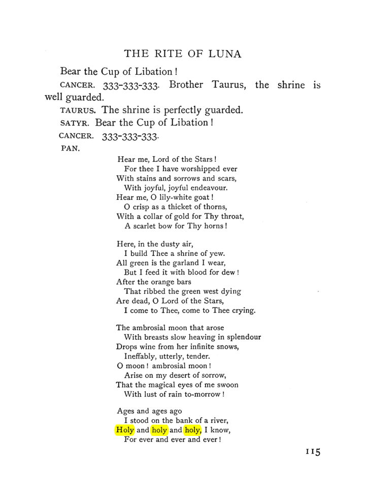 Original scan of The Equinox (Volume I, Number VI), PDF page 293
