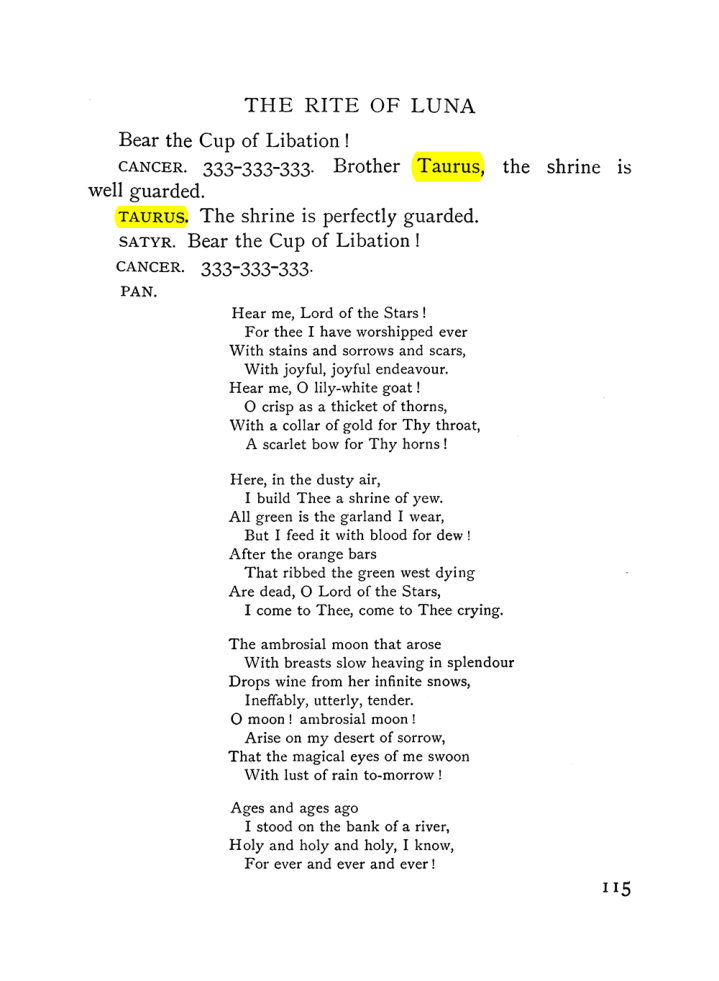 Original scan of The Equinox (Volume I, Number VI), PDF page 293