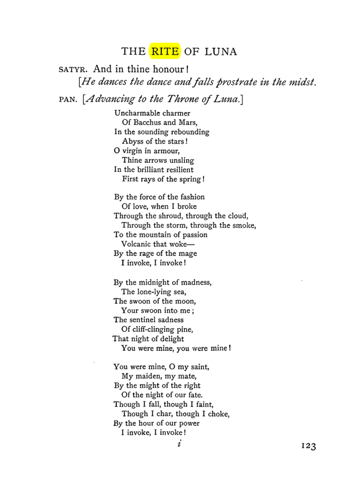 Original scan of The Equinox (Volume I, Number VI), PDF page 301