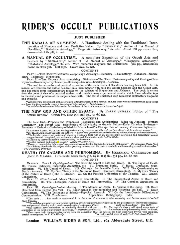 Original scan of The Equinox (Volume I, Number VI), PDF page 305