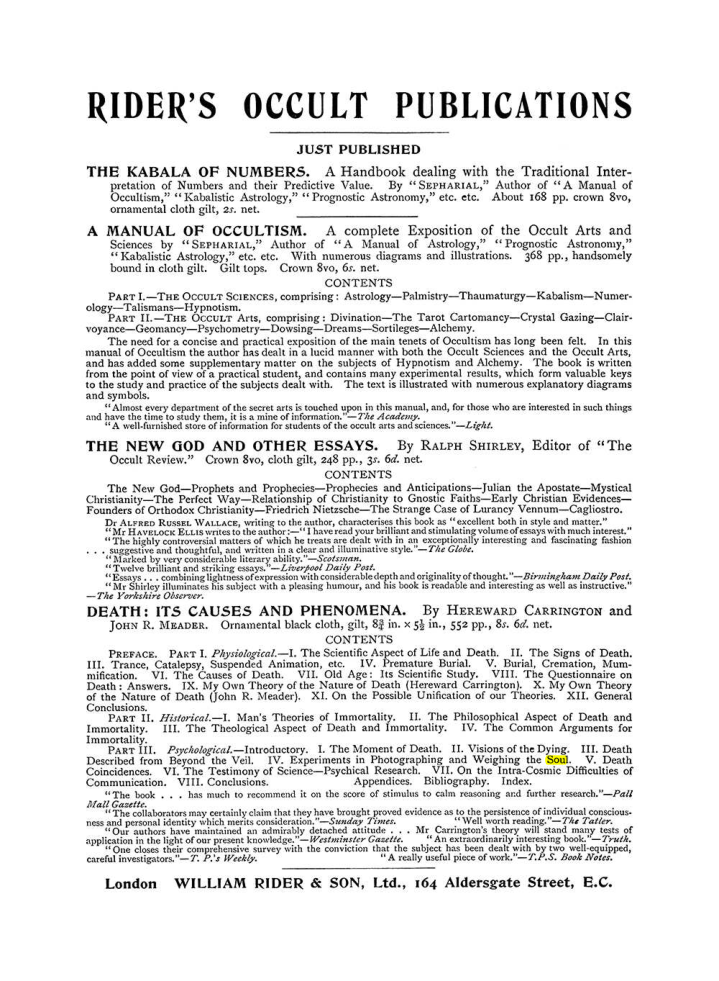Original scan of The Equinox (Volume I, Number VI), PDF page 305