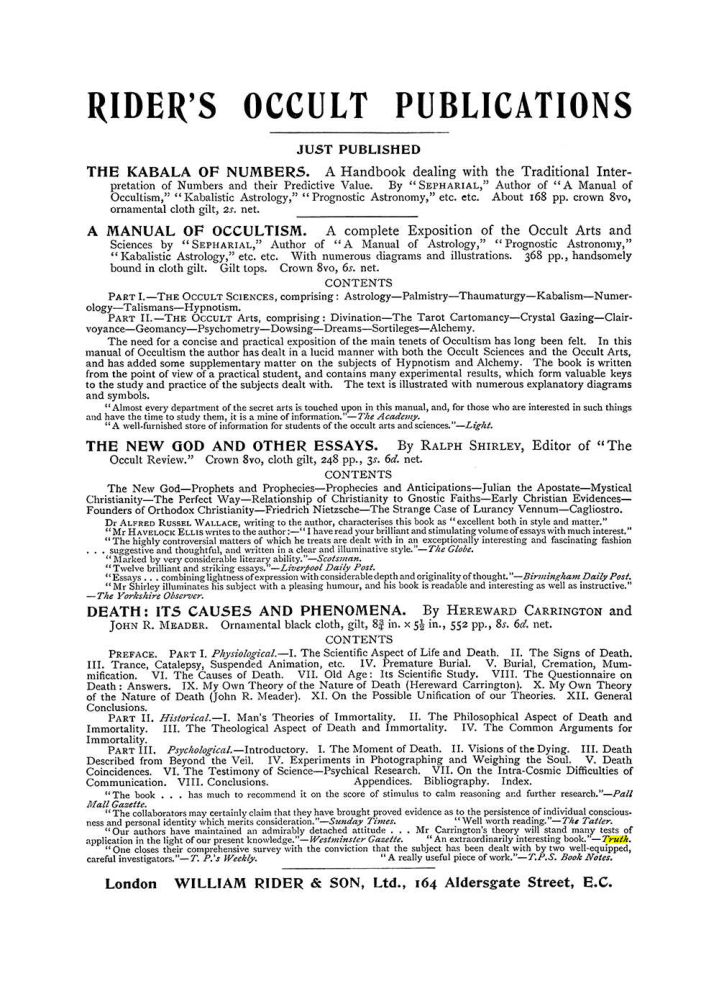 Original scan of The Equinox (Volume I, Number VI), PDF page 305